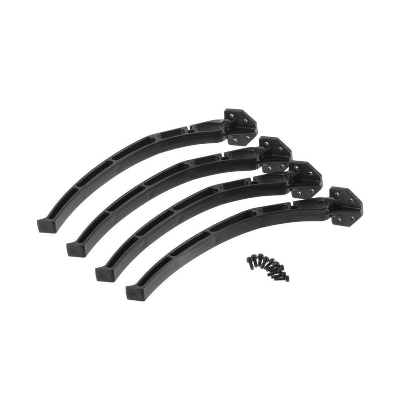 Universal High Landing Gear Skid for DJI F450 F550 SK480 Multirotor Quadcopter (Black) - Robotbanao.com