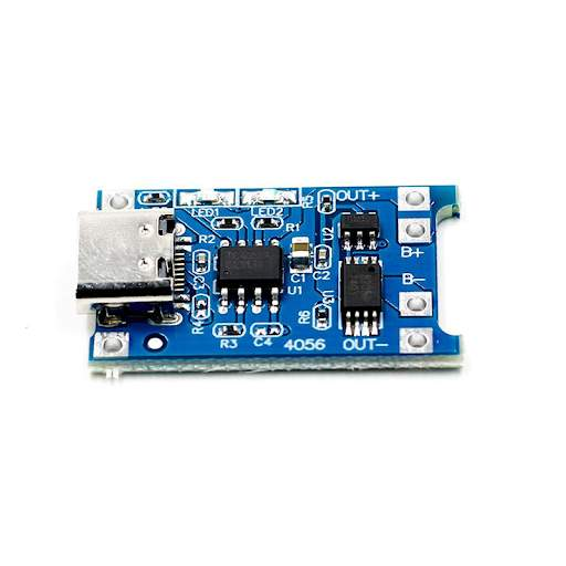 TYPE C TP4056 Battery Charging Module Li-Ion Board (WITH PROTECTION) (5V / 1A)-Robotbanao.com-