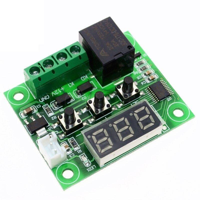 W1209 50~100 LED DC 12V Digital Temperature Controller Thermostat Sensor Temperature Switch Module - Robotbanao.com