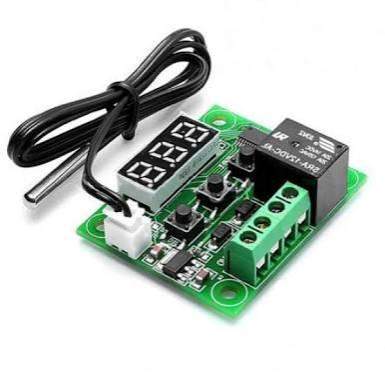 W1209 50~100 LED DC 12V Digital Temperature Controller Thermostat Sensor Temperature Switch Module - Robotbanao.com