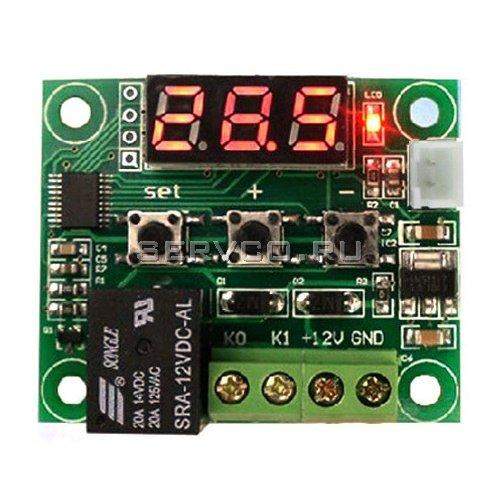 W1209 50~100 LED DC 12V Digital Temperature Controller Thermostat Sensor Temperature Switch Module - Robotbanao.com