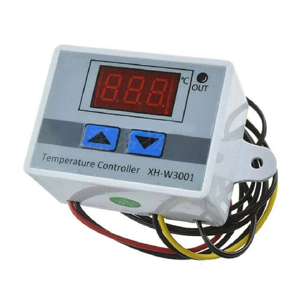 W3001 220V 10A Digital LED Display Temperature Controller With Thermocouple Sensor / Thermostat Control Switch - Robotbanao.com