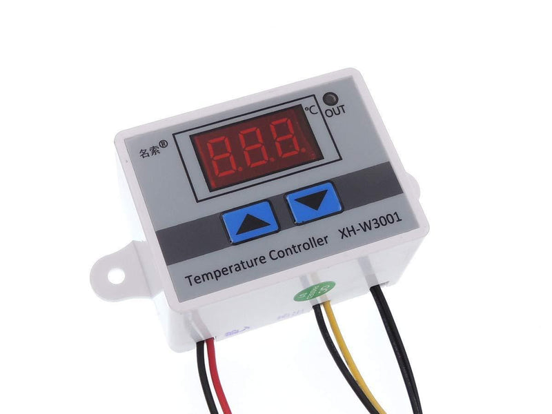 W3001 220V 10A Digital LED Display Temperature Controller With Thermocouple Sensor / Thermostat Control Switch - Robotbanao.com