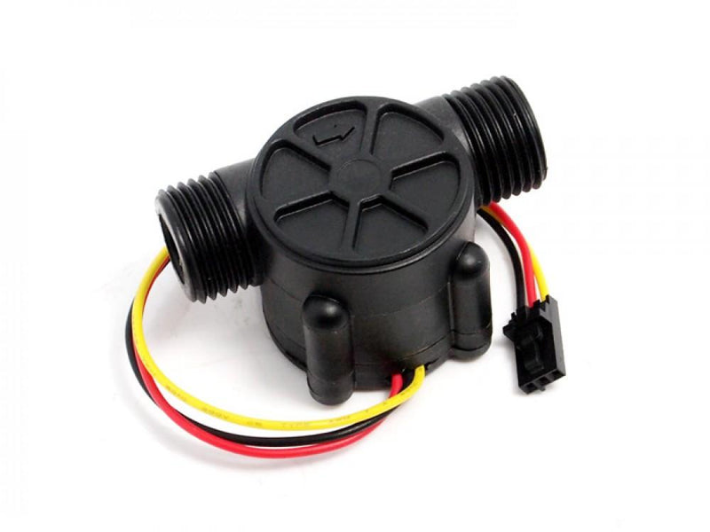 YF-S201 Water Flow Sensor Sea YFS201 Flowmeter / Hall Effect Flowmeter G1/2 1-30L per Min ( 1-30L/Min ) 2.0 Mpa for Diy Arduino - Robotbanao.com